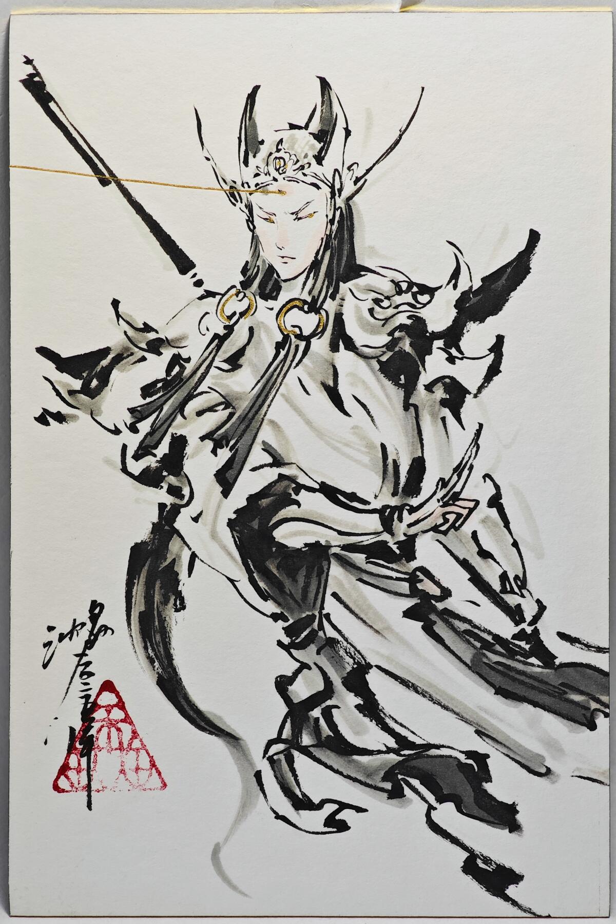 白泽拍卖卡牌手绘专场第26期（霜降天寒蝉噤语，风高夜冷桂留香）