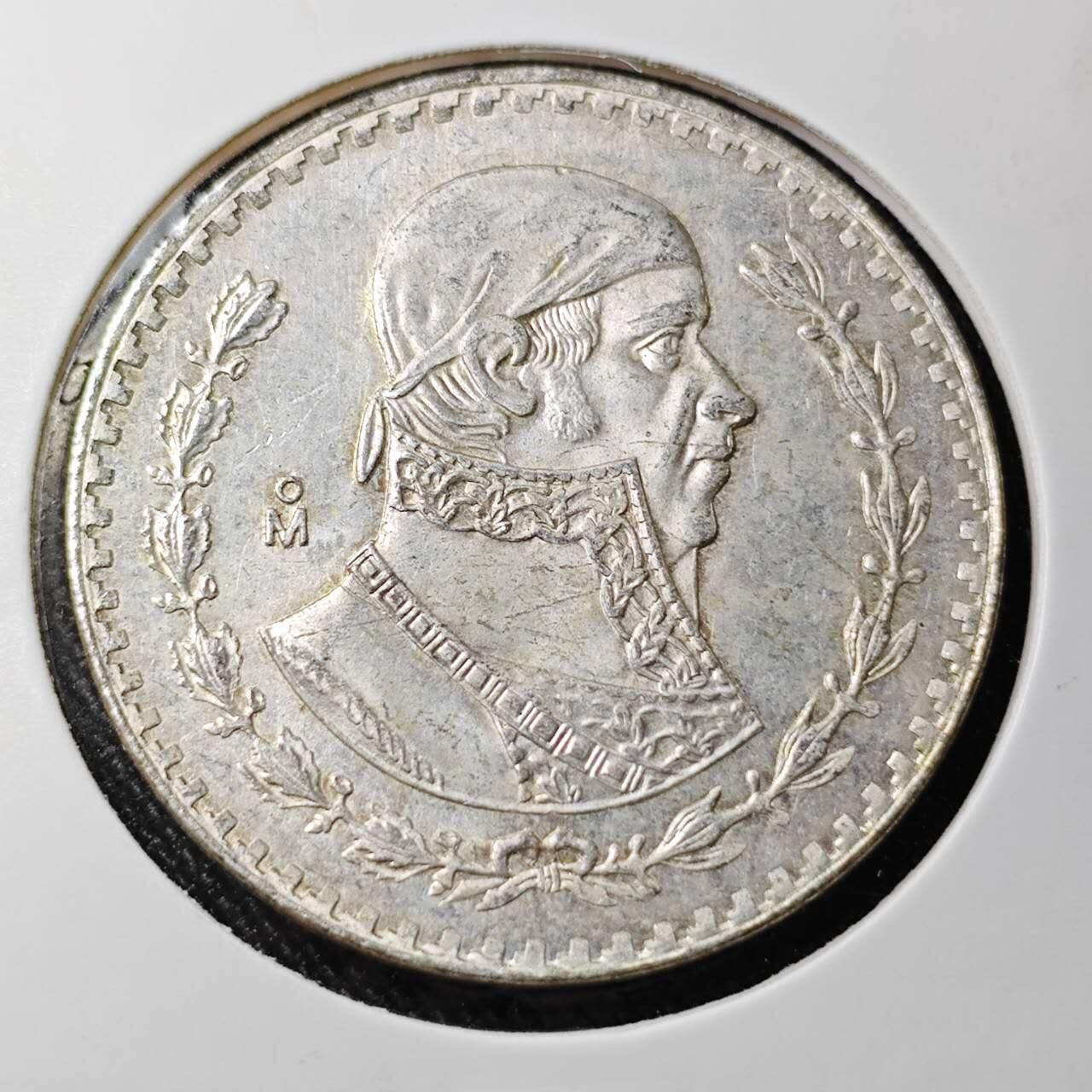 KK钱币收藏小铺  （套币 批量/好品散币 银币）专场  2月预留时间 周末发货  1965墨西哥1比索银币