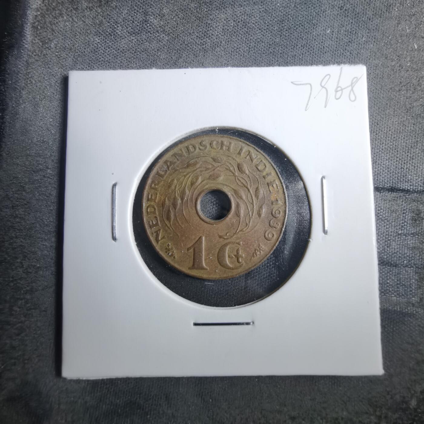 沼泽如烟--第879场 荷属东印度1939年一分