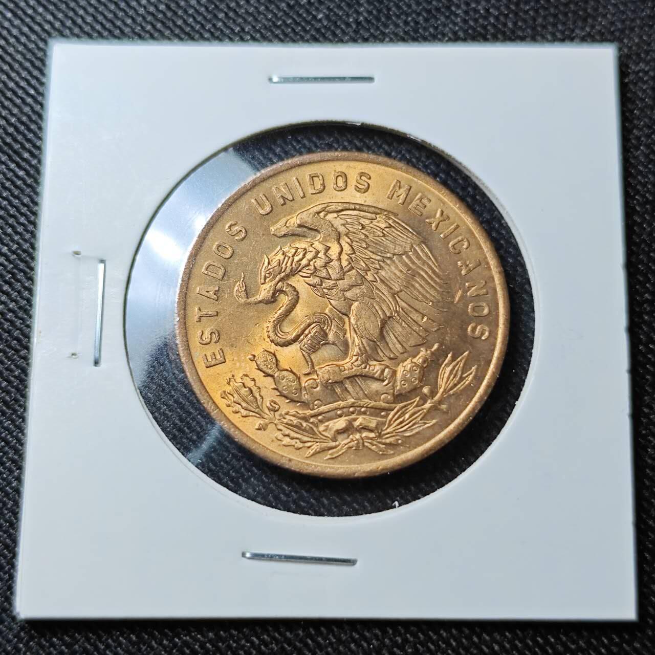 KK钱币收藏小铺  （套币 批量/好品散币 银币）专场  2月预留时间 周末发货   1970墨西哥20分铜币 好品