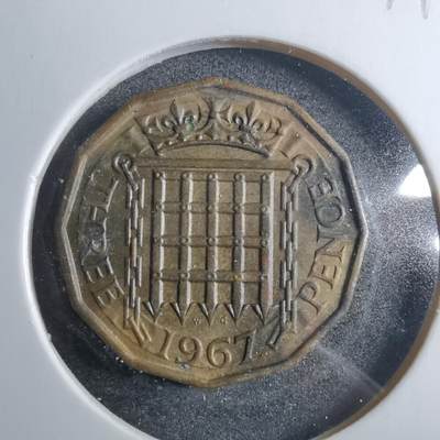 沼泽如烟--第879场 - 英国1967年2便士