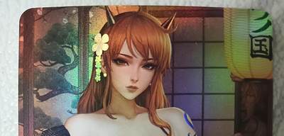 花开卡拍第43期（10月19号周日截拍，品控勿拍!!!拍品不寄存，运费5元，自制卡难免瑕疵，可能存在轻微撞角爆边等出厂瑕疵，品控介意勿拍！） - 卡将 特藏艺术 海贼王 娜美 彩闪1张