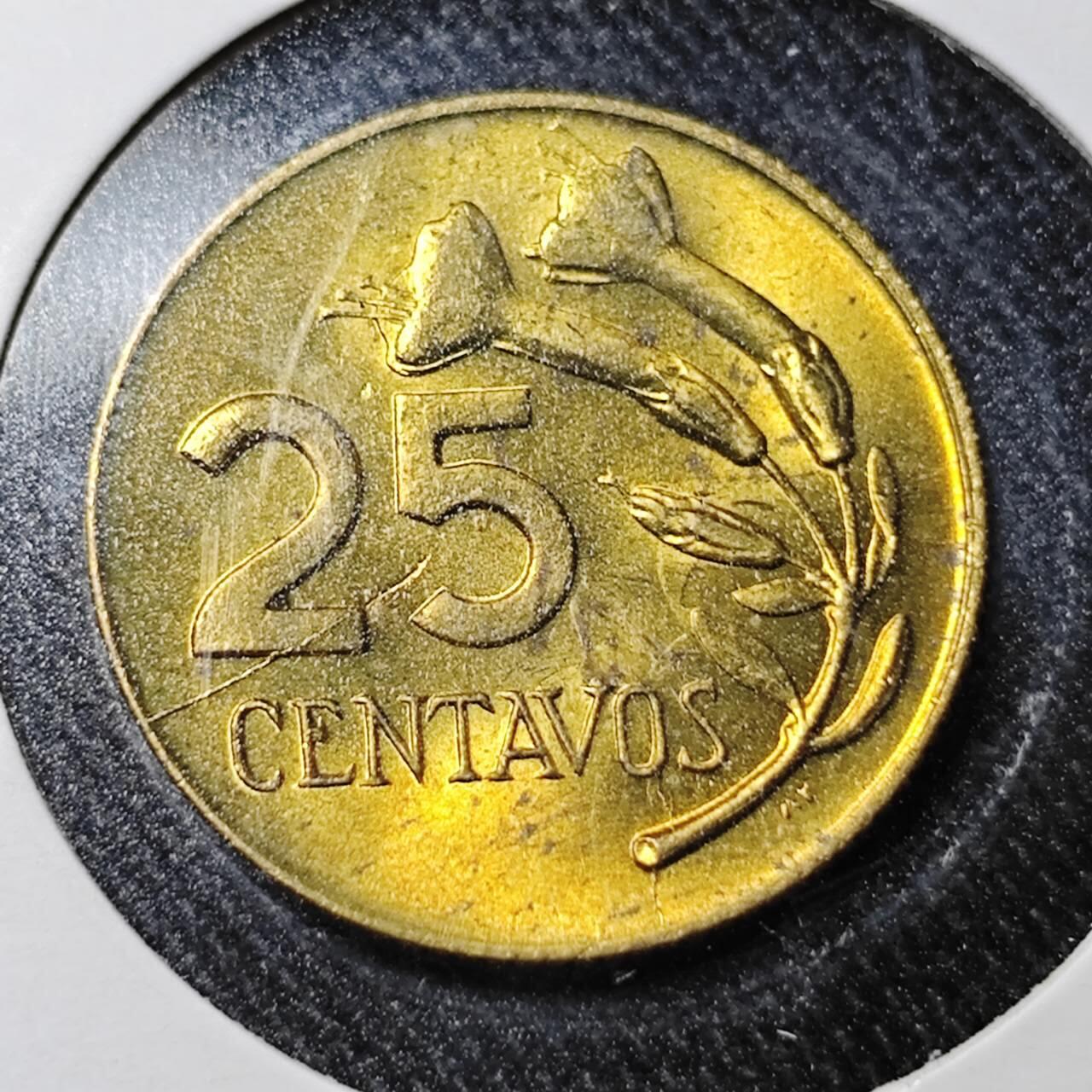 KK钱币收藏小铺  （套币 批量/好品散币 银币）专场  2月预留时间 周末发货  1968秘鲁25分 好品