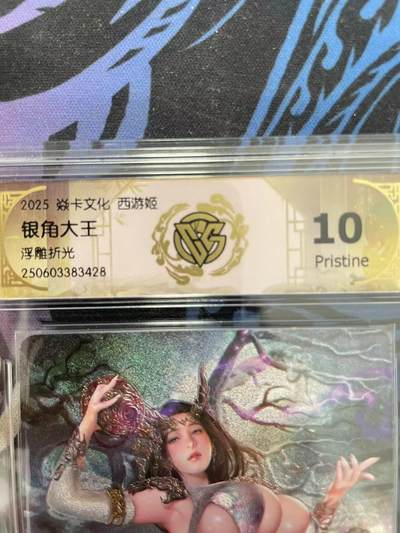 寸草不生拍卖会 第十一期 - 2025 焱卡文化 西游姬银 角大王浮雕折光 10p