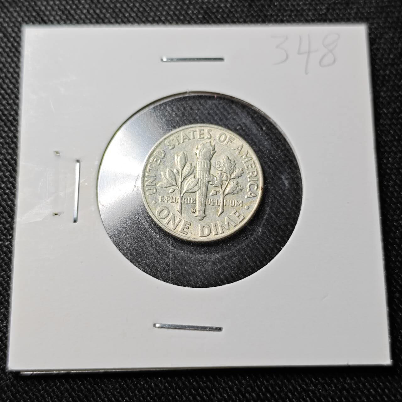 KK钱币收藏小铺  （套币 批量/好品散币 银币）专场  2月预留时间 周末发货   1964美国10分银币
