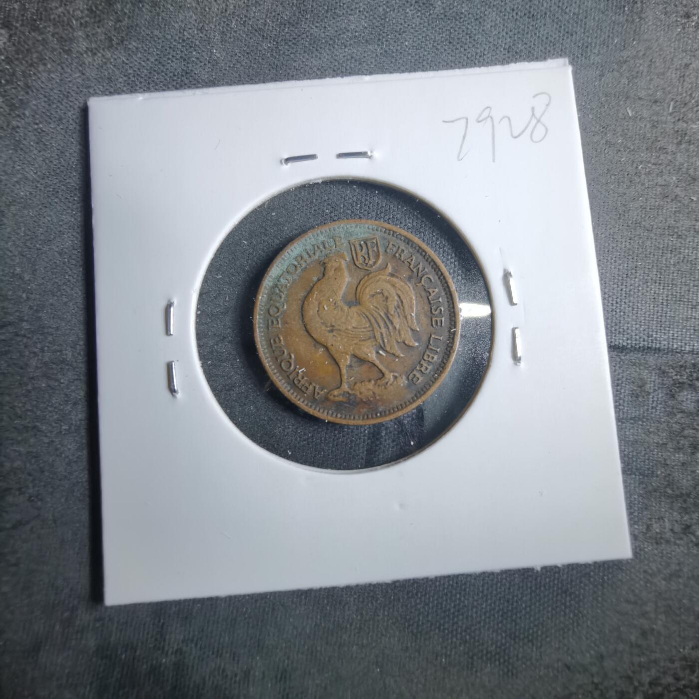 沼泽如烟--第879场 法属赤道几内亚1943年50分