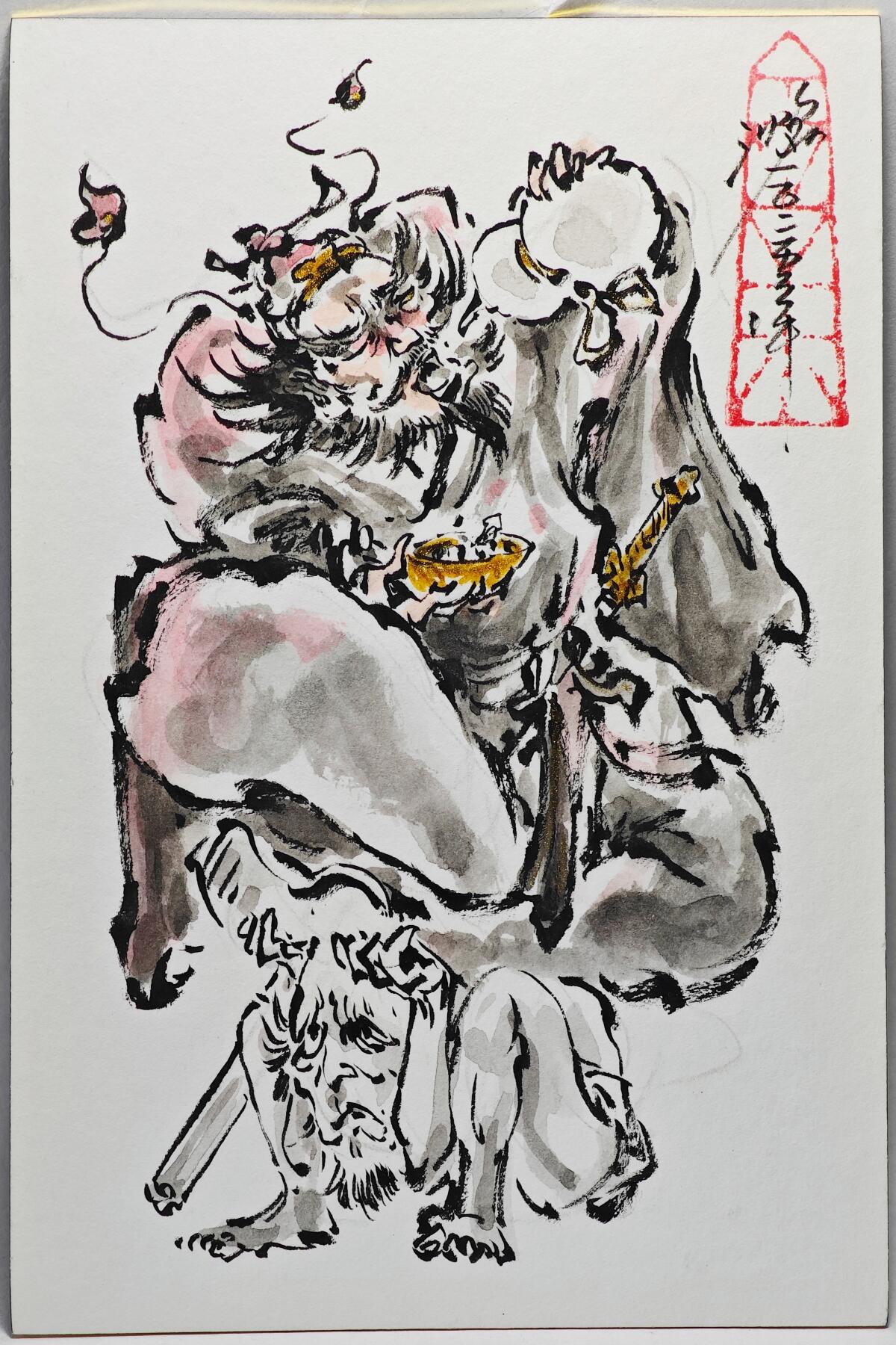 白泽拍卖卡牌手绘专场第26期（霜降天寒蝉噤语，风高夜冷桂留香）