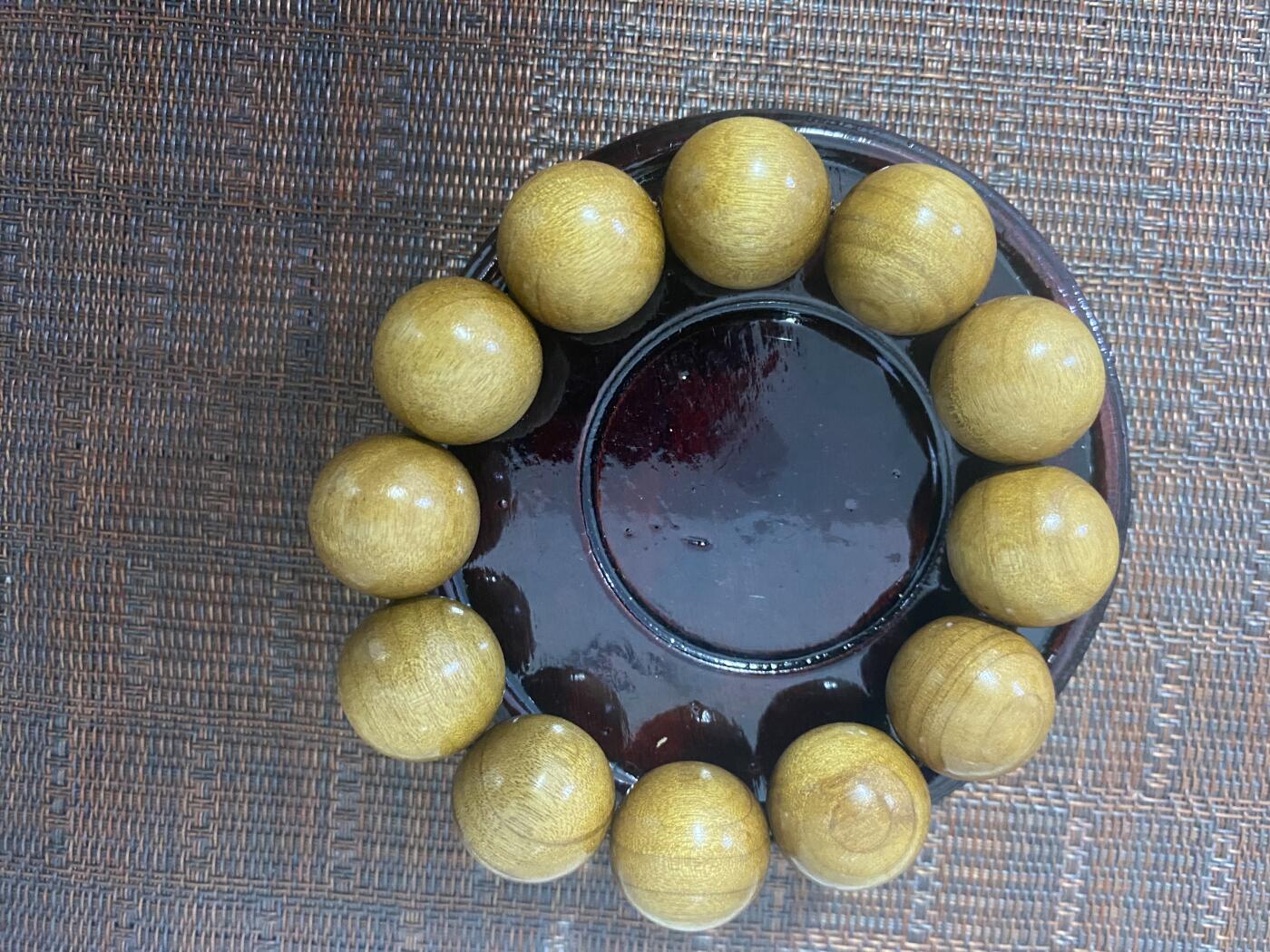 江南站杂项场 金丝楠木手串