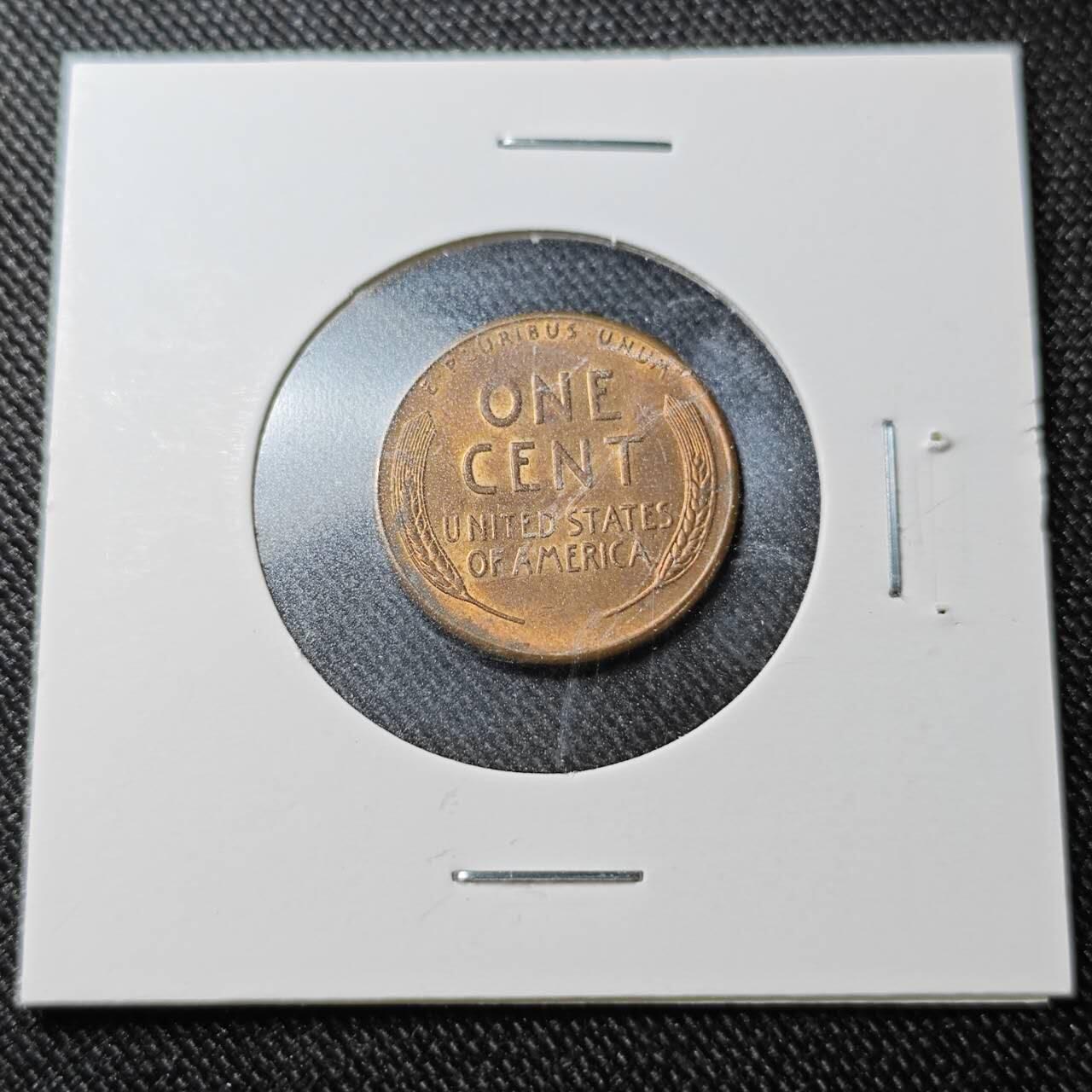 KK钱币收藏小铺  （套币 批量/好品散币 银币）专场  2月预留时间 周末发货   1952年S厂美国麦穗一分铜币 好品