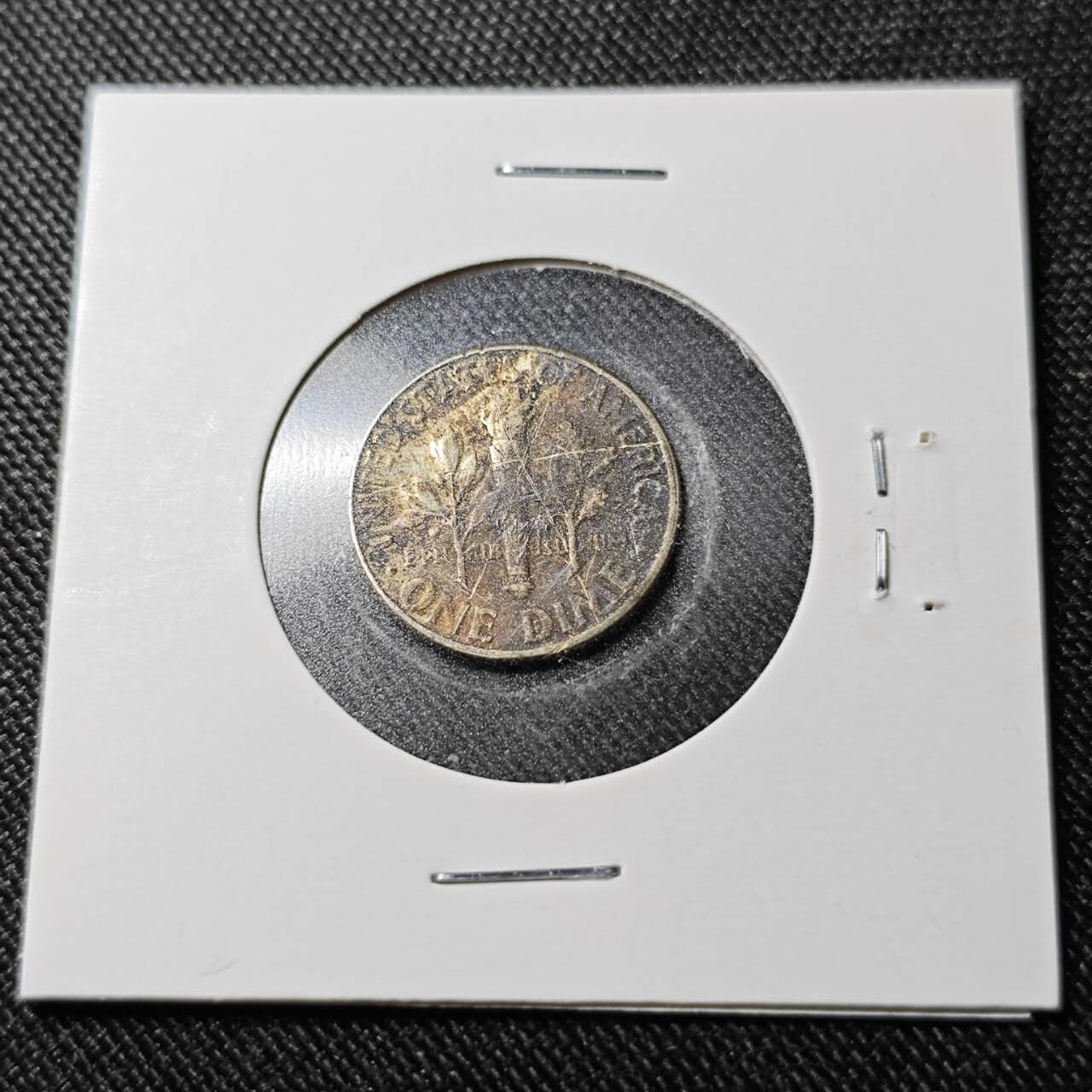 KK钱币收藏小铺  （套币 批量/好品散币 银币）专场  2月预留时间 周末发货   1956美国10分银币