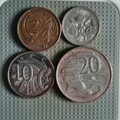 2025年第103场各国散币拍卖（总第103场） - 澳大利亚4枚
