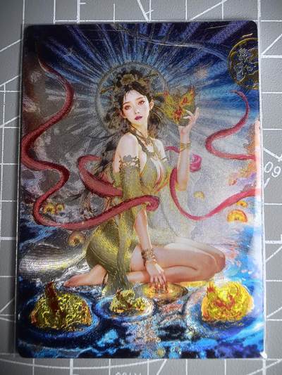第二十六场拍卖 无佣金 不寄存 不寄存  不寄存 部分卡牌设有底价 拒绝小号抬价 大家放心拍 所有拍品全部有卡膜 自制卡牌 不包厂瑕 放大镜 品控 勿拍 流拍商品会循环 感谢大家支持 留个关注 谢谢 - 奇点卡牌 宗 玄灵谱 粗闪羲和