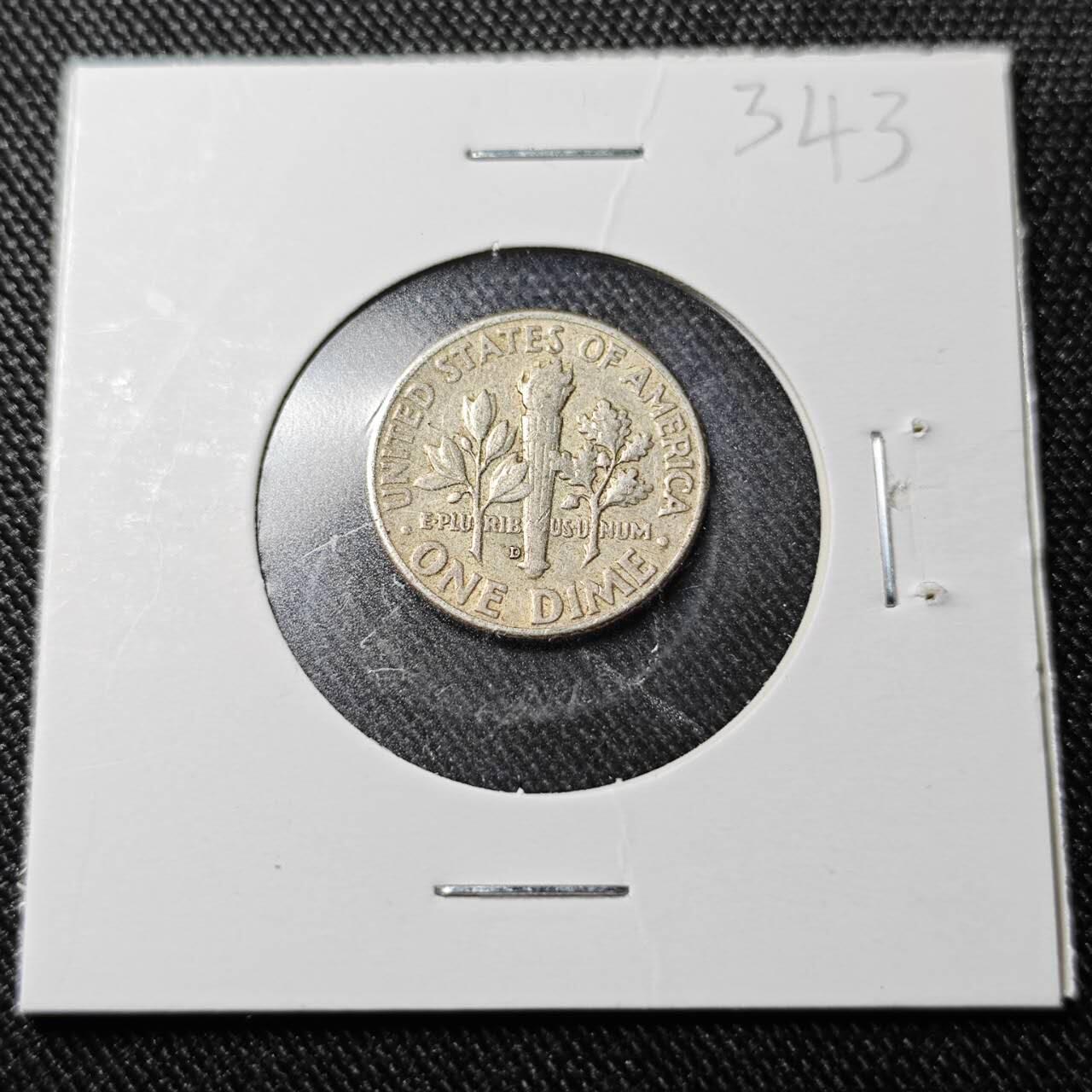 KK钱币收藏小铺  （套币 批量/好品散币 银币）专场  2月预留时间 周末发货   1964美国10分银币