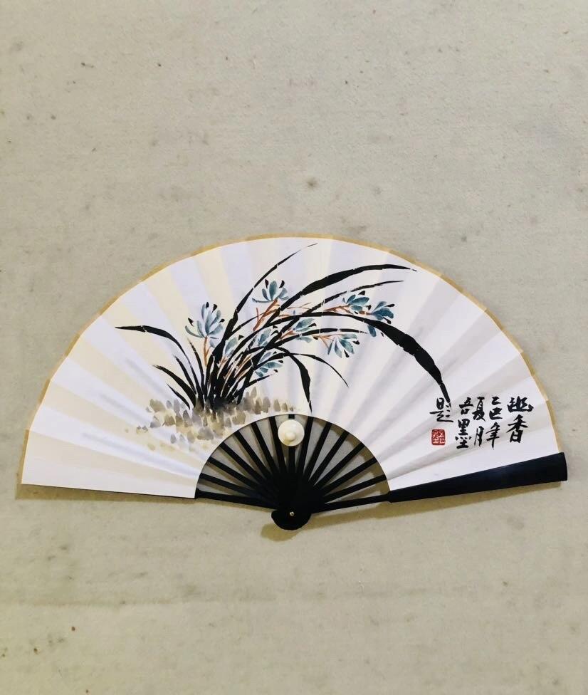 江南站杂项场 郄晓涛（真迹）扇子