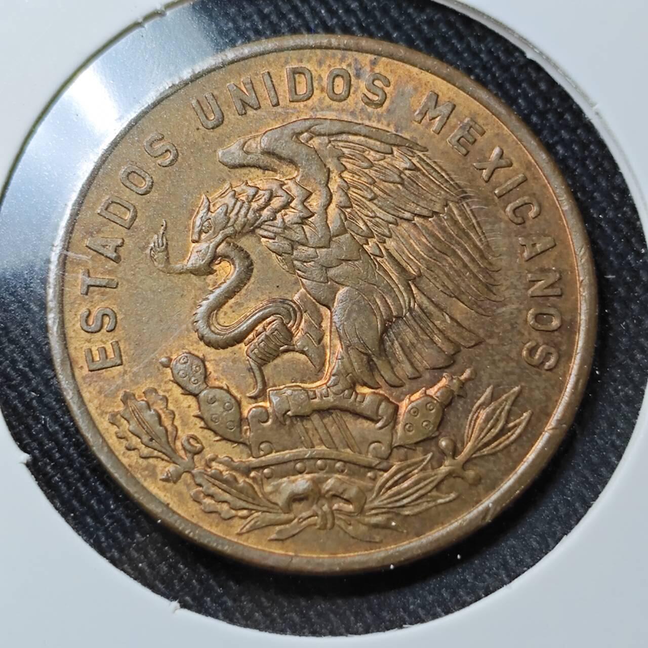 KK钱币收藏小铺  （套币 批量/好品散币 银币）专场  2月预留时间 周末发货  1960墨西哥20分铜币 好品