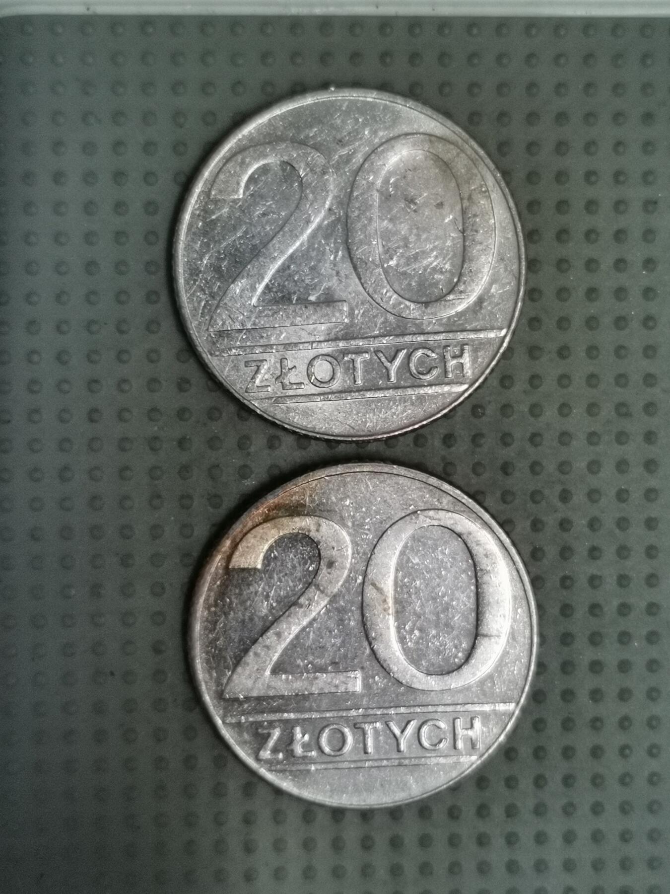 2025年第103场各国散币拍卖（总第103场） 波兰1989年20兹罗提2枚