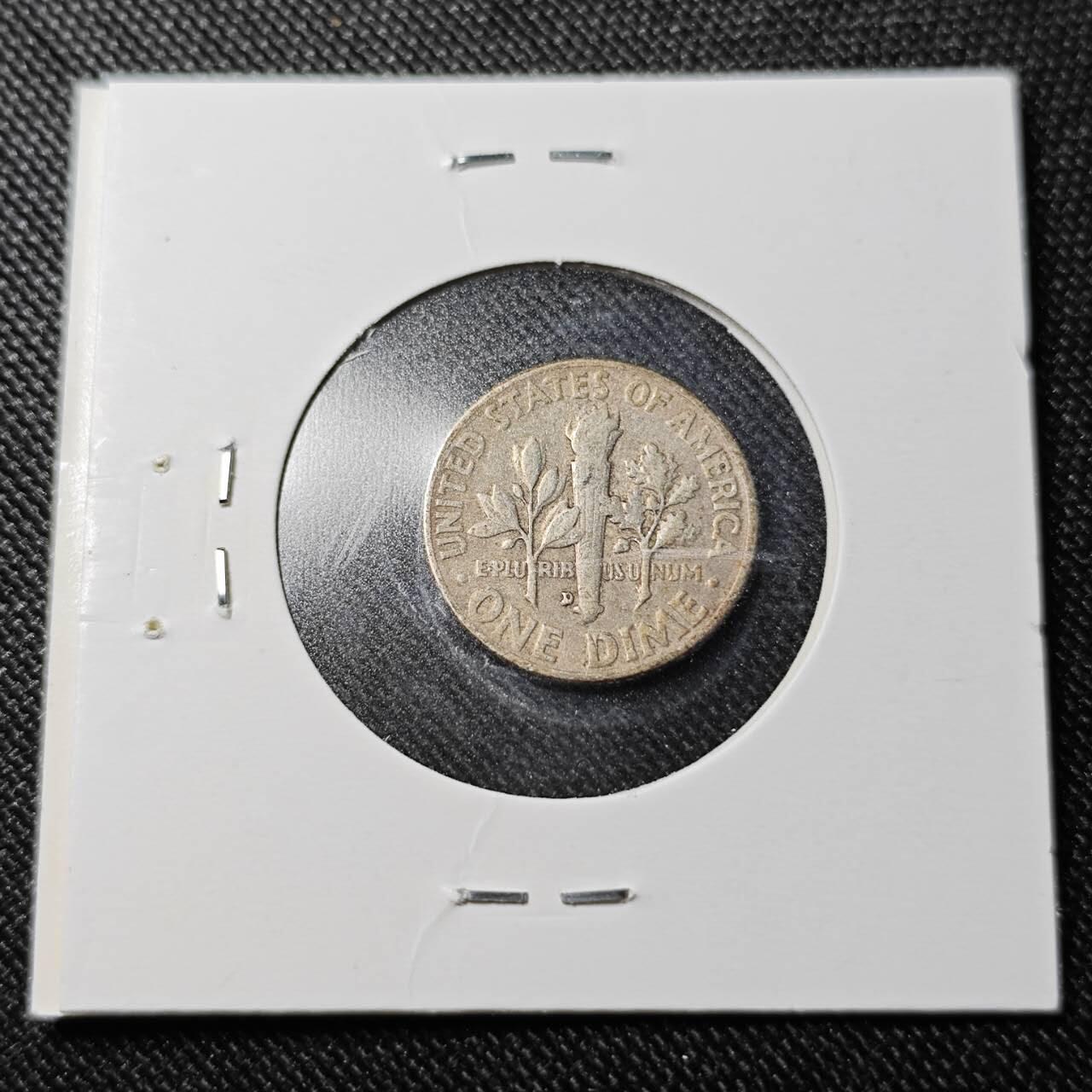 KK钱币收藏小铺  （套币 批量/好品散币 银币）专场  2月预留时间 周末发货   1960美国10分银币