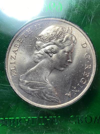 2025年第一百一十三场(总第一百三十九场）瑞士辅币专场(免佣金) - 英属直布罗陀🇬🇮1969年1克朗