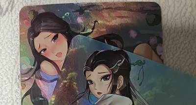 花开卡拍第43期（10月19号周日截拍，品控勿拍!!!拍品不寄存，运费5元，自制卡难免瑕疵，可能存在轻微撞角爆边等出厂瑕疵，品控介意勿拍！） - 艺术卡，青白蛇对卡，彩闪两张