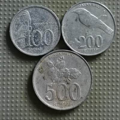 2025年第102场各国散币拍卖（总第102场） - 印度尼西亚铝币3枚
