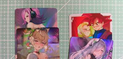C先生卡牌 第14期 《神州百花谱》《Art系列》《人间传》持续收拍品中... - 【自制卡】二次元《游戏·动漫》妹卡组合⑩ 艺术卡4
