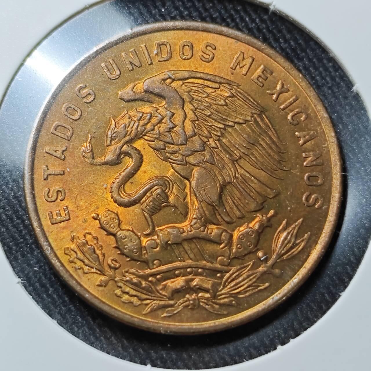 KK钱币收藏小铺  （套币 批量/好品散币 银币）专场  2月预留时间 周末发货   1963墨西哥20分铜币 好品