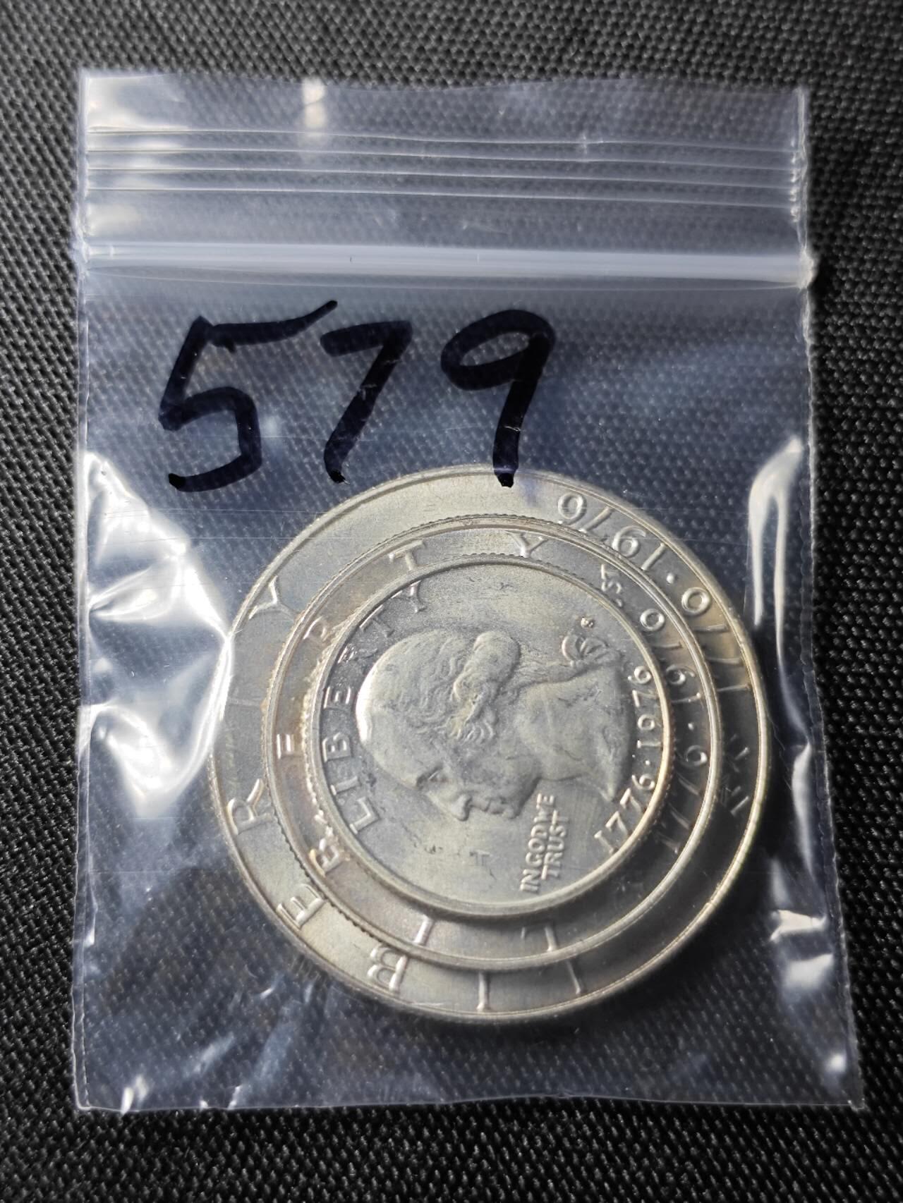 KK钱币收藏小铺  （套币 批量/好品散币 银币）专场  2月预留时间 周末发货 1976 美国建国200周年纪念 银套币