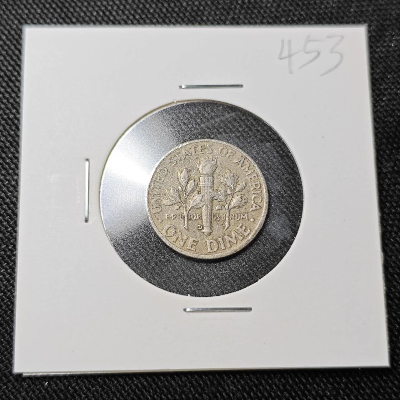 KK钱币收藏小铺  （套币 批量/好品散币 银币）专场  2月预留时间 周末发货   1953美国10分银币
