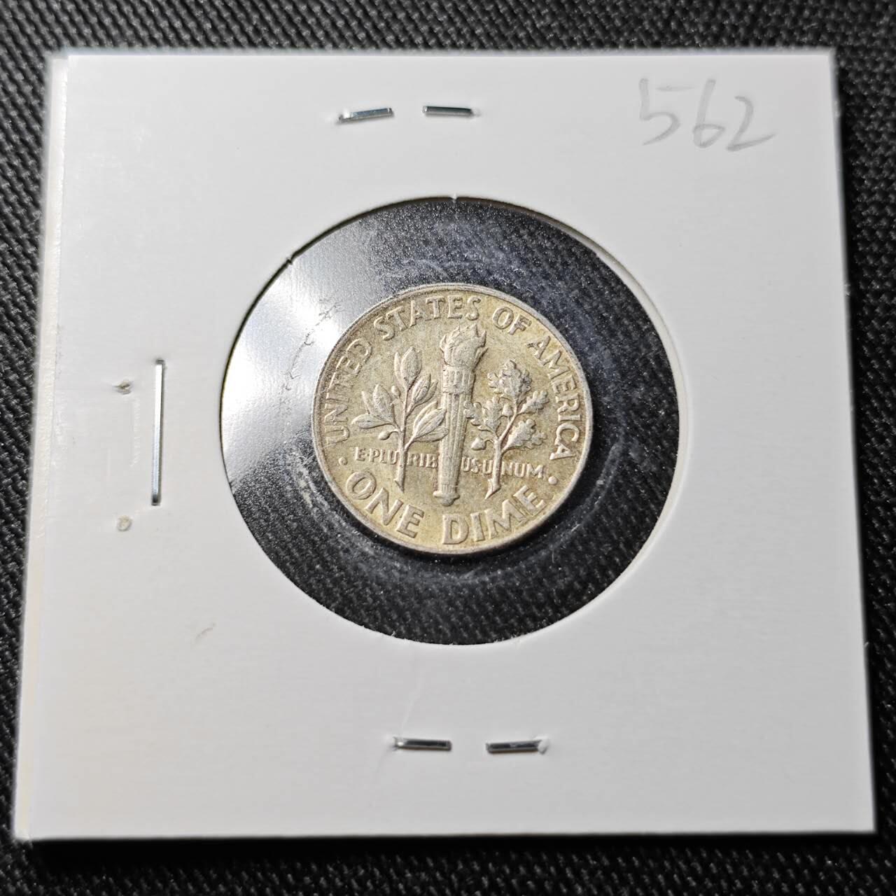 KK钱币收藏小铺  （套币 批量/好品散币 银币）专场  2月预留时间 周末发货  1964美国10分银币