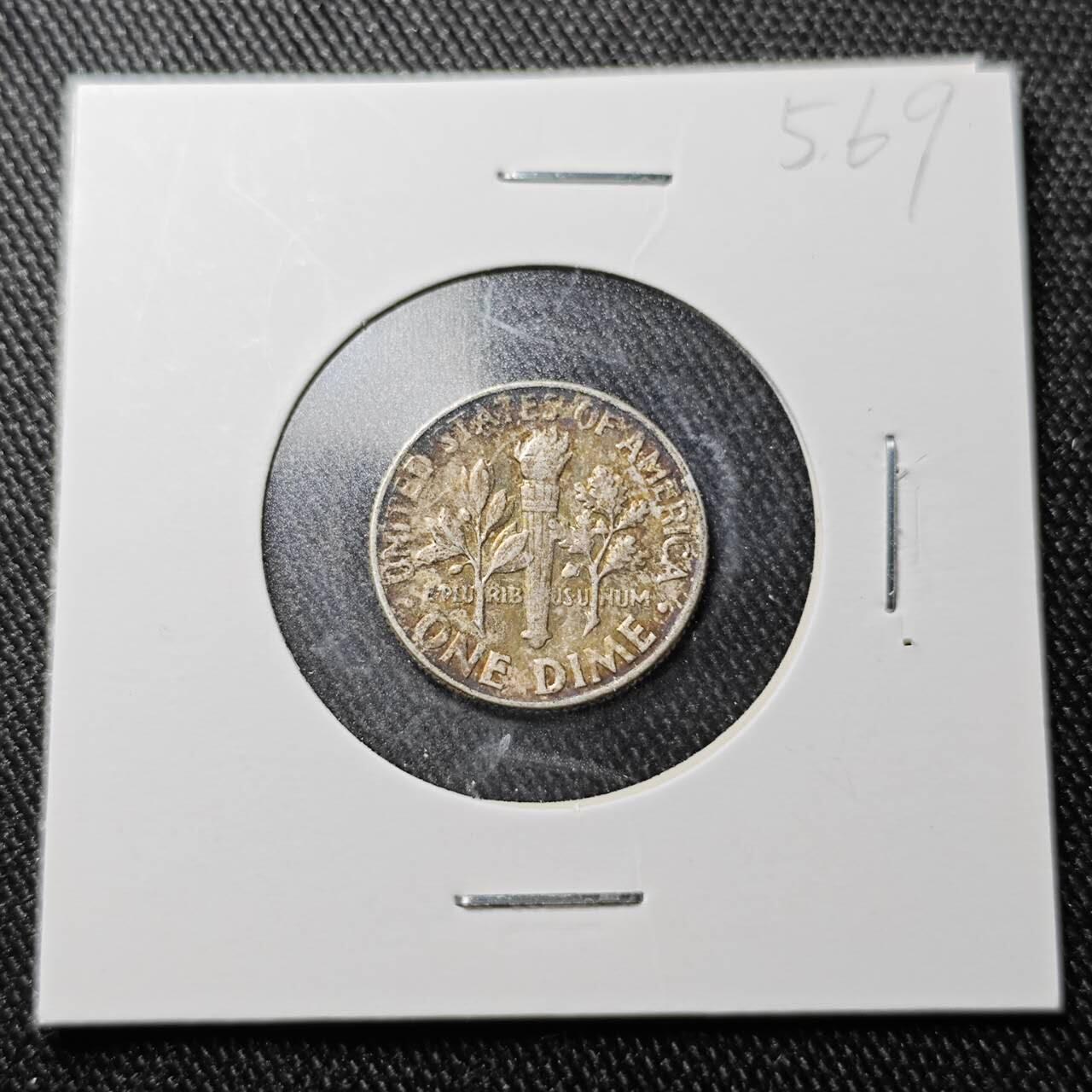 KK钱币收藏小铺  （套币 批量/好品散币 银币）专场  2月预留时间 周末发货  1964美国10分银币