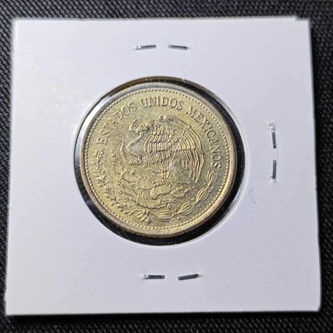KK钱币收藏小铺  （套币 批量/好品散币 银币）专场  2月预留时间 周末发货  1990墨西哥100比索 好品