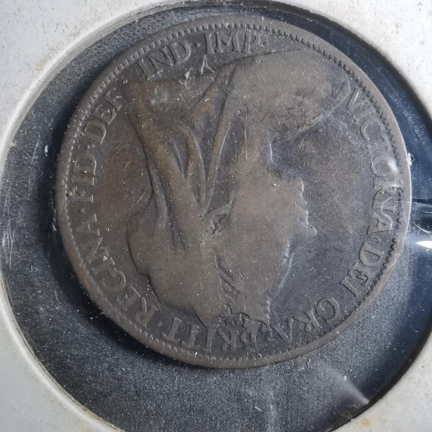 沼泽如烟--第879场 英国1899年1便士