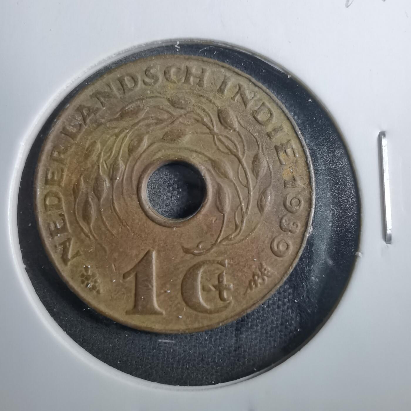 沼泽如烟--第879场 荷属东印度1939年一分