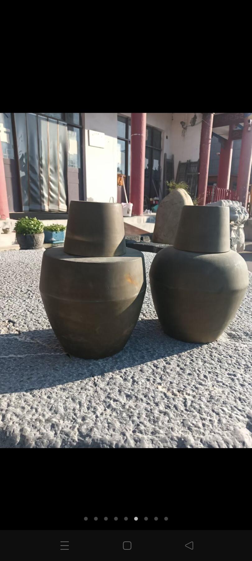 铜的大尺寸茶叶罐，品相如图正常使用