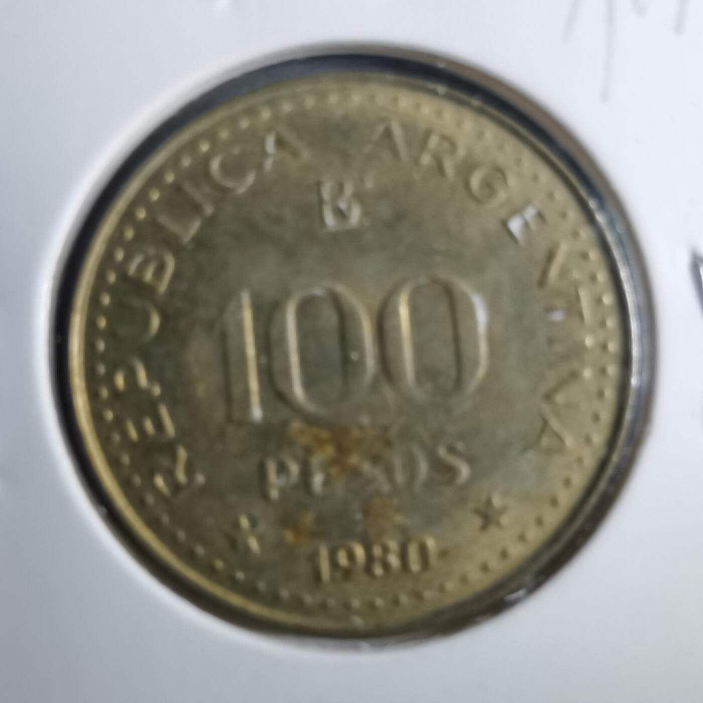 沼泽如烟--第879场 阿根廷1980年100比索
