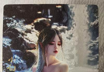 花开卡拍第43期（10月19号周日截拍，品控勿拍!!!拍品不寄存，运费5元，自制卡难免瑕疵，可能存在轻微撞角爆边等出厂瑕疵，品控介意勿拍！） - 奇点，小白，粗闪一张