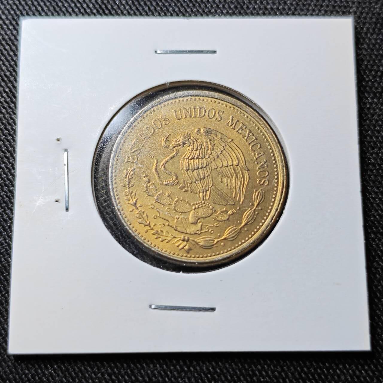 KK钱币收藏小铺  （套币 批量/好品散币 银币）专场  2月预留时间 周末发货  1985墨西哥100比索 好品