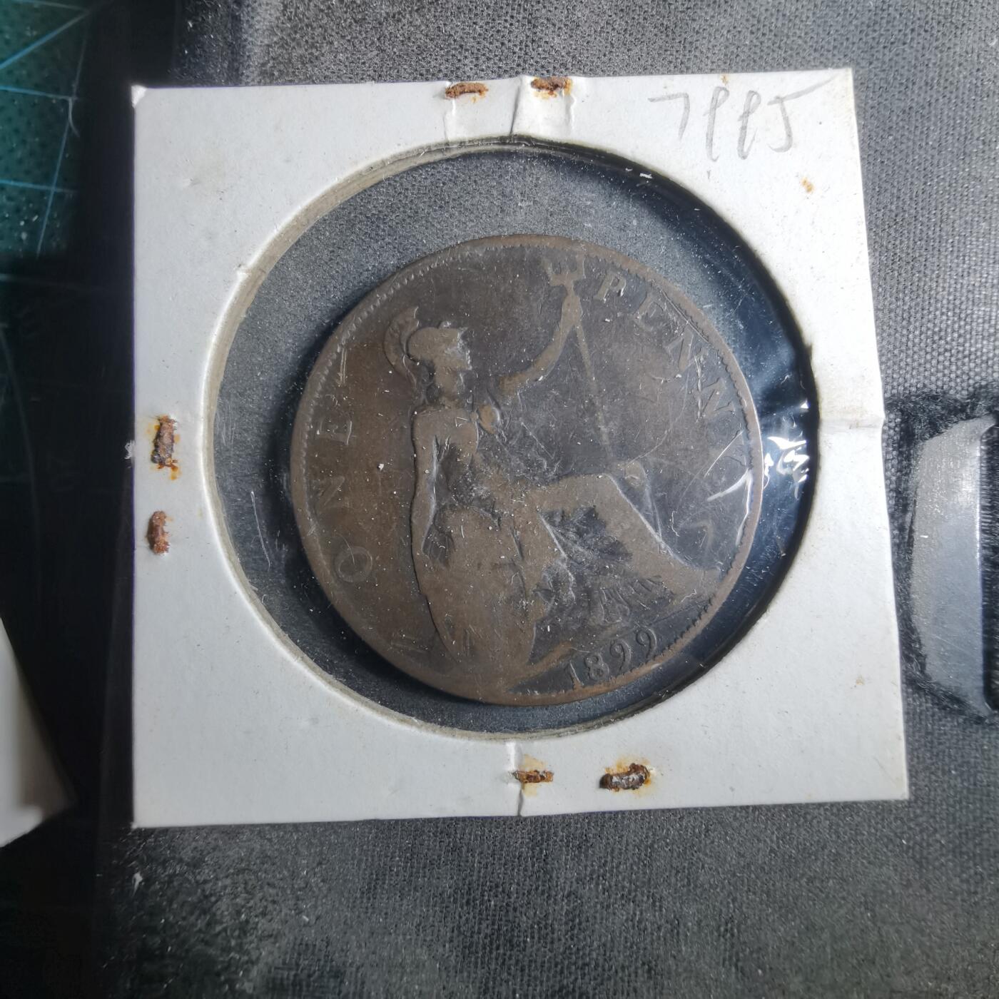 沼泽如烟--第879场 英国1899年1便士