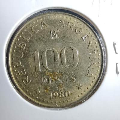 沼泽如烟--第879场 - 阿根廷1980年100比索