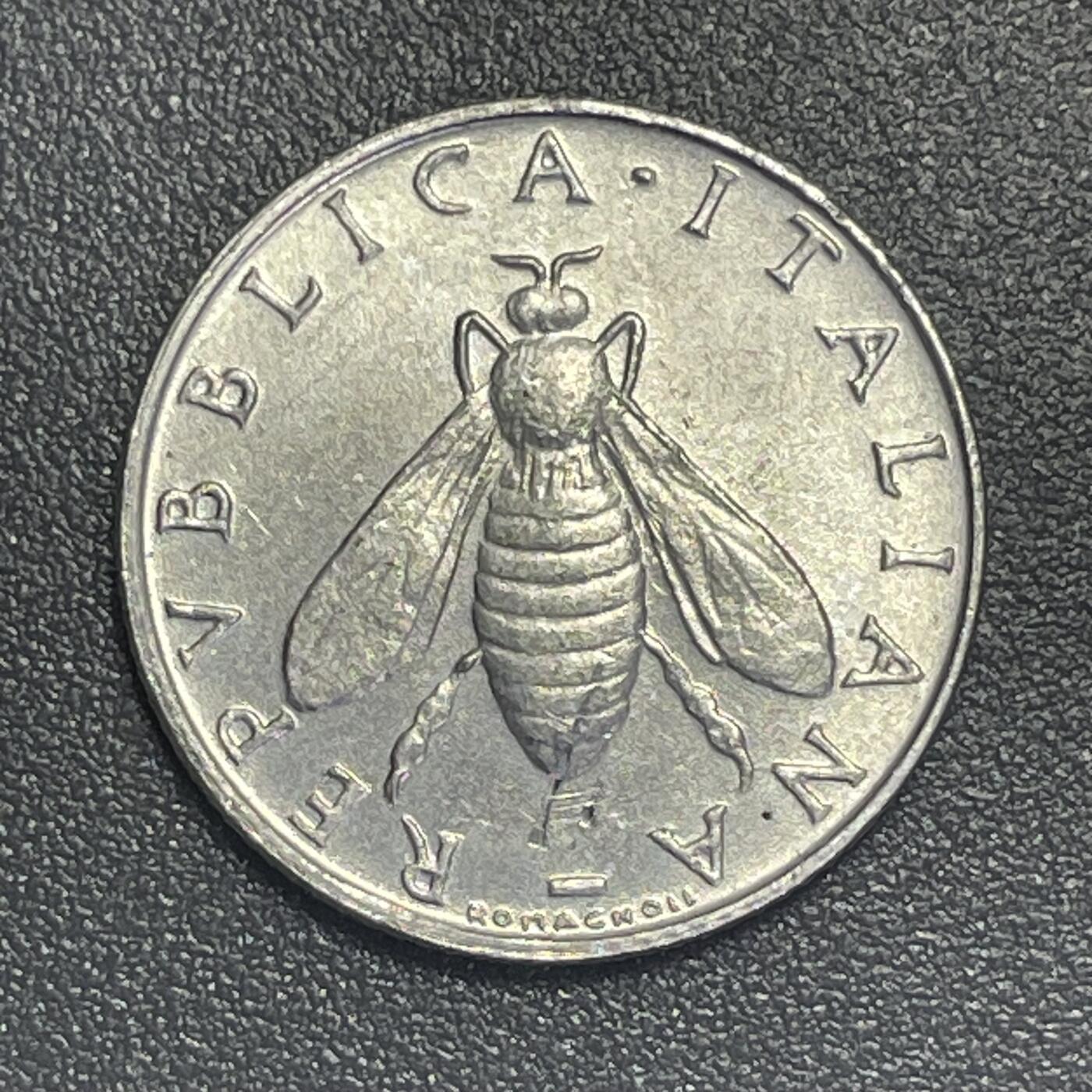 回流1019 意大利🇮🇹1995年2里拉 蜜蜂🐝