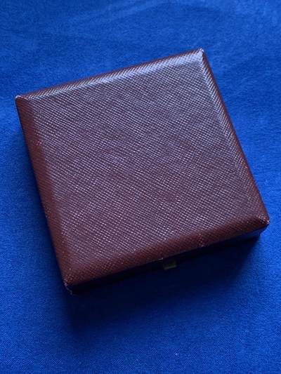 《竞宝斋》第429场 周日，周一，周二 3场连拍 （全场包邮） 1927年法国参议院议员镀金铜章 59.6克 52.4mm 丰饶角铜标 非原盒