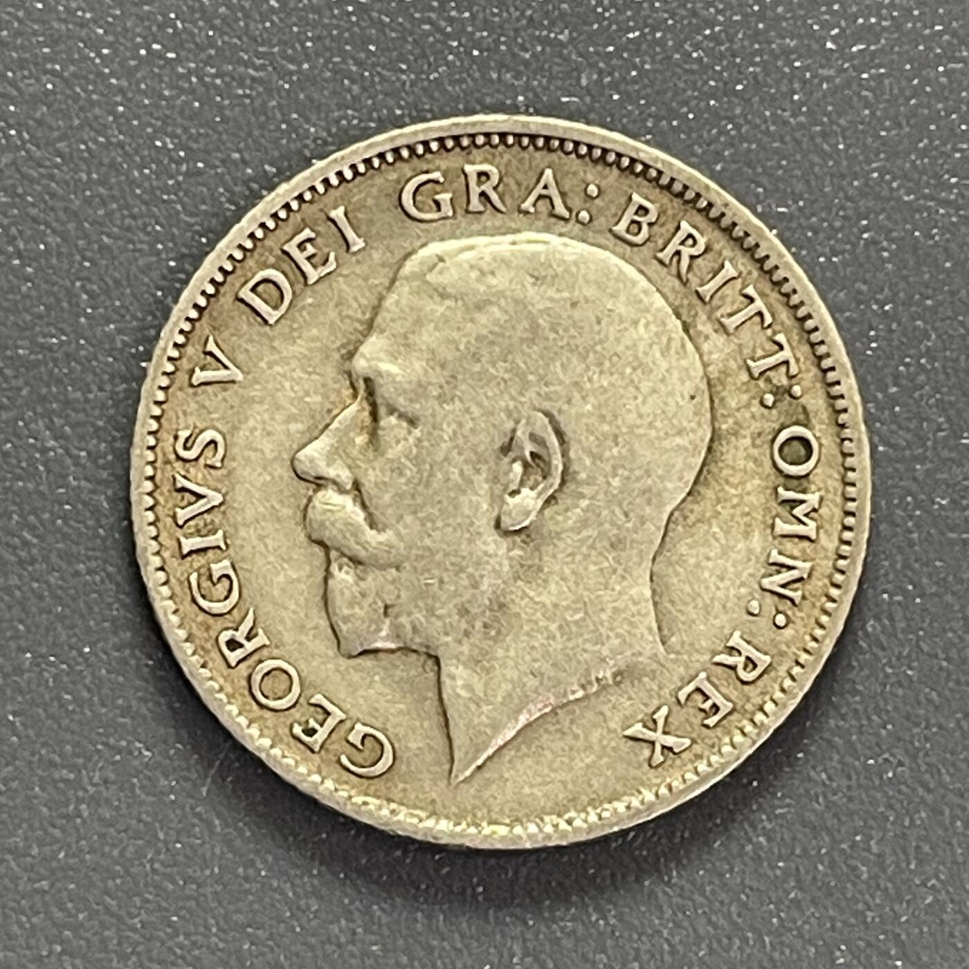 回流1019 英国🇬🇧1921年6便士银币 乔治五世