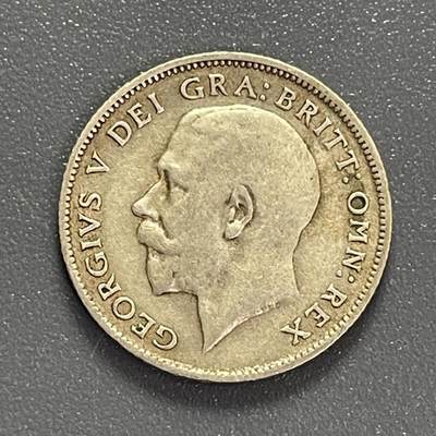 回流1019 - 英国🇬🇧1921年6便士银币 乔治五世