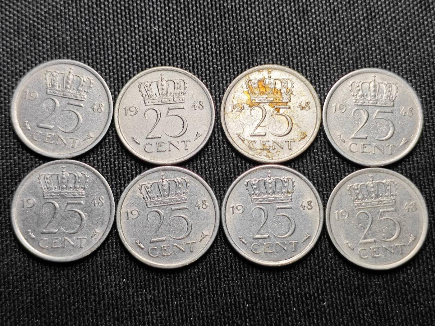 KK钱币收藏小铺  （套币 批量/好品散币 银币）专场  2月预留时间 周末发货  荷兰老版散币一组31枚