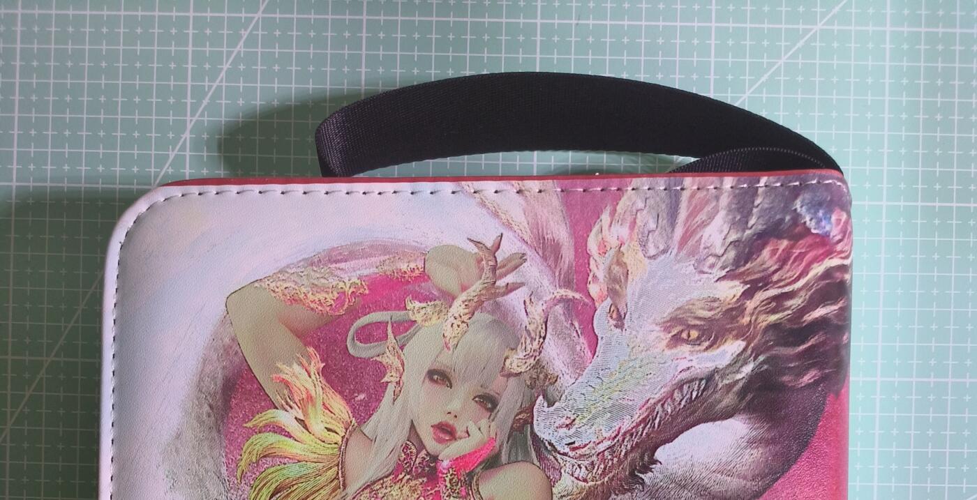 C先生卡牌 第14期 《神州百花谱》《Art系列》《人间传》持续收拍品中... 【卡册】四宫格《正反辰龙封面》D扣 拉链 50页透明