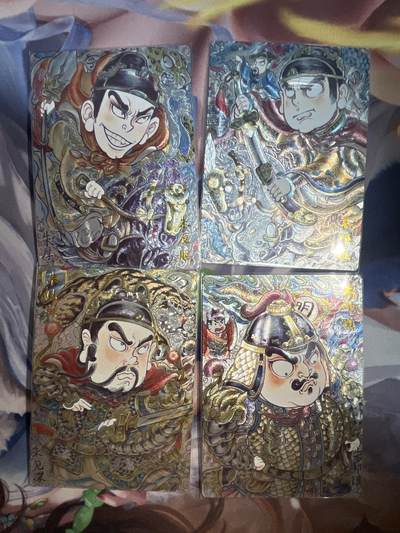 卡德曼、燎原、范特卡、昆仑万象、墨婉文化、轩辕春秋、欢迎送拍、免费出卡没坑位费没手续费 - 【裸卡折光】山丘 4张 卡德曼&西游