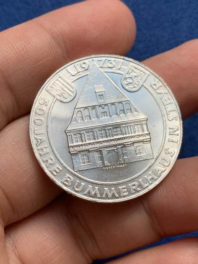 《竞宝斋》第429场 周日，周一，周二 3场连拍 （全场包邮） 奥地利1973年巴默尔故居500周年纪念50先令银币 900银 20克