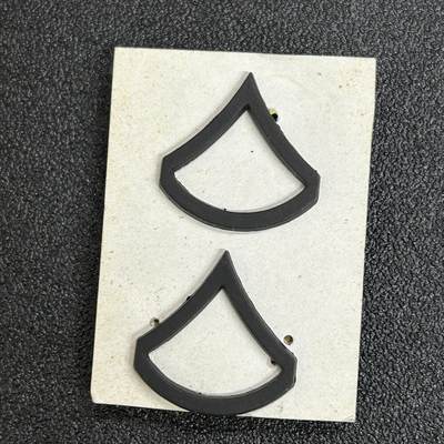 西秦中古拍卖第六十三期 - 美国早期军衔一对