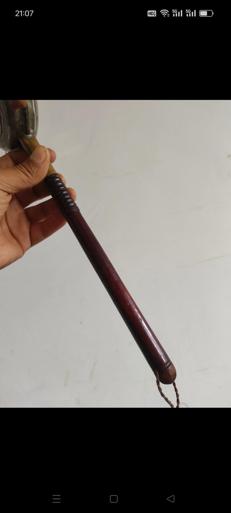 寺院搬迁得民国十六年佛法器，白铜和黄铜制，四面刻文字，约总高45.5宽11.5/厚3.9厘米，完整无损，保老保真。