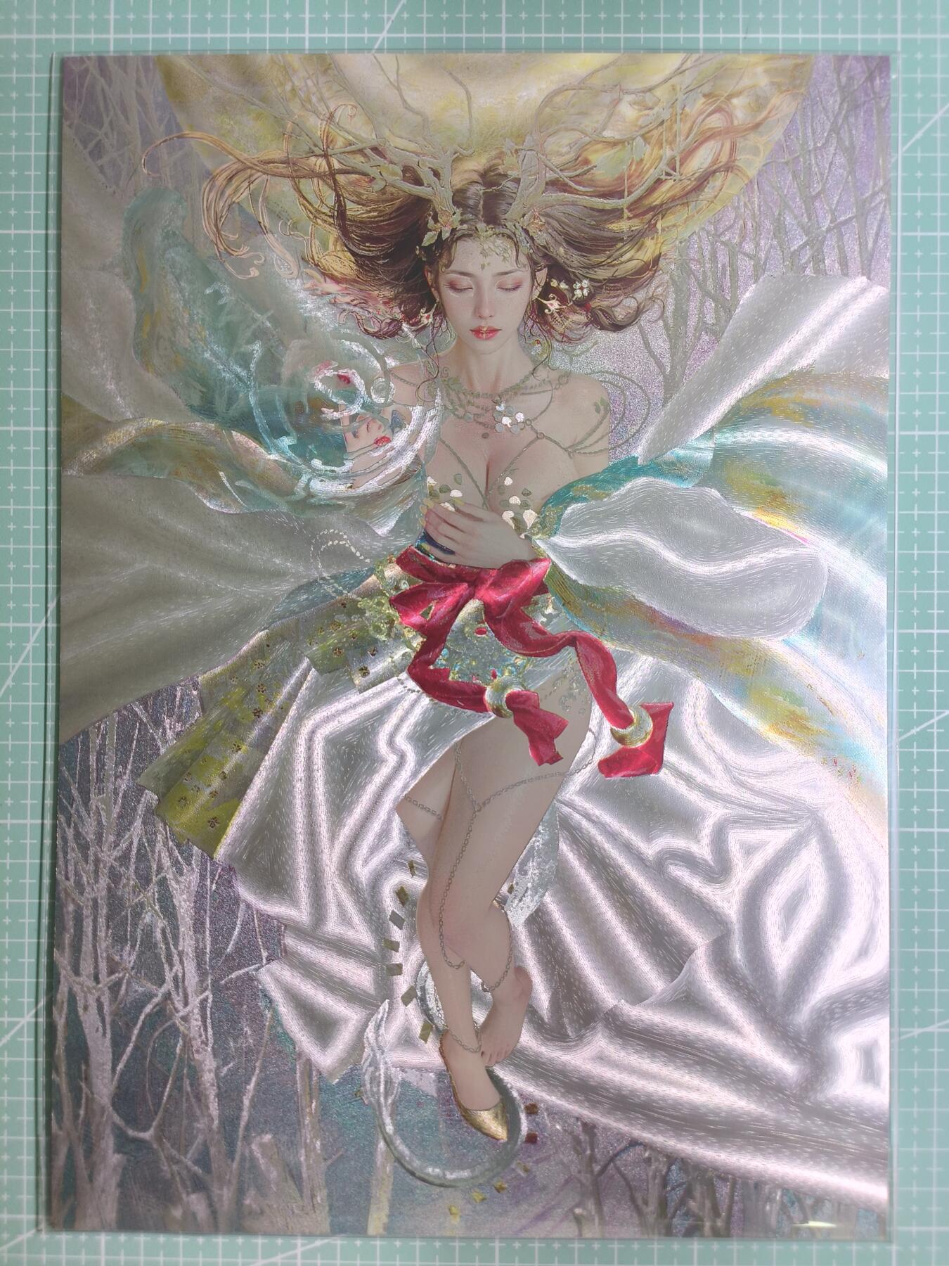 C先生卡牌 第14期 《神州百花谱》《Art系列》《人间传》持续收拍品中... 【A4粗闪】燎原×刷子《妖姬传》龙女
